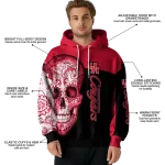houston cougars sugar skull red black hoodie best selling