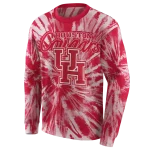 houston cougars tie dye pattern red hoodie best selling