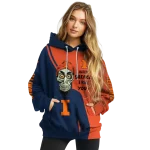 illinois fighting illini achmed skull blue hoodie best selling