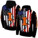 illinois fighting illini american pride black hoodie best selling