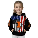 illinois fighting illini american pride black hoodie best selling