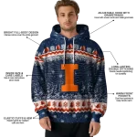 illinois fighting illini christmas trees blue hoodie best selling