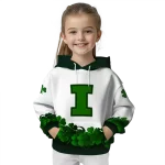 illinois fighting illini lucky motif white green hoodie best selling