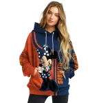 illinois fighting illini minnie mouse blue hoodie best selling