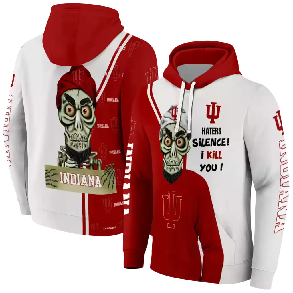 indiana hoosiers achmed skull red hoodie fashion forward indiana hoosiers achmed skull red hoodie fashion forward