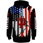 indiana hoosiers american pride black hoodie best selling