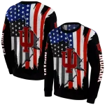indiana hoosiers american pride black hoodie best selling
