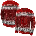 indiana hoosiers christmas trees red hoodie best selling