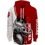 indiana hoosiers jack skellington red hoodie best selling