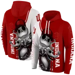 indiana hoosiers jack skellington red hoodie best selling