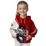 indiana hoosiers jack skellington red hoodie best selling