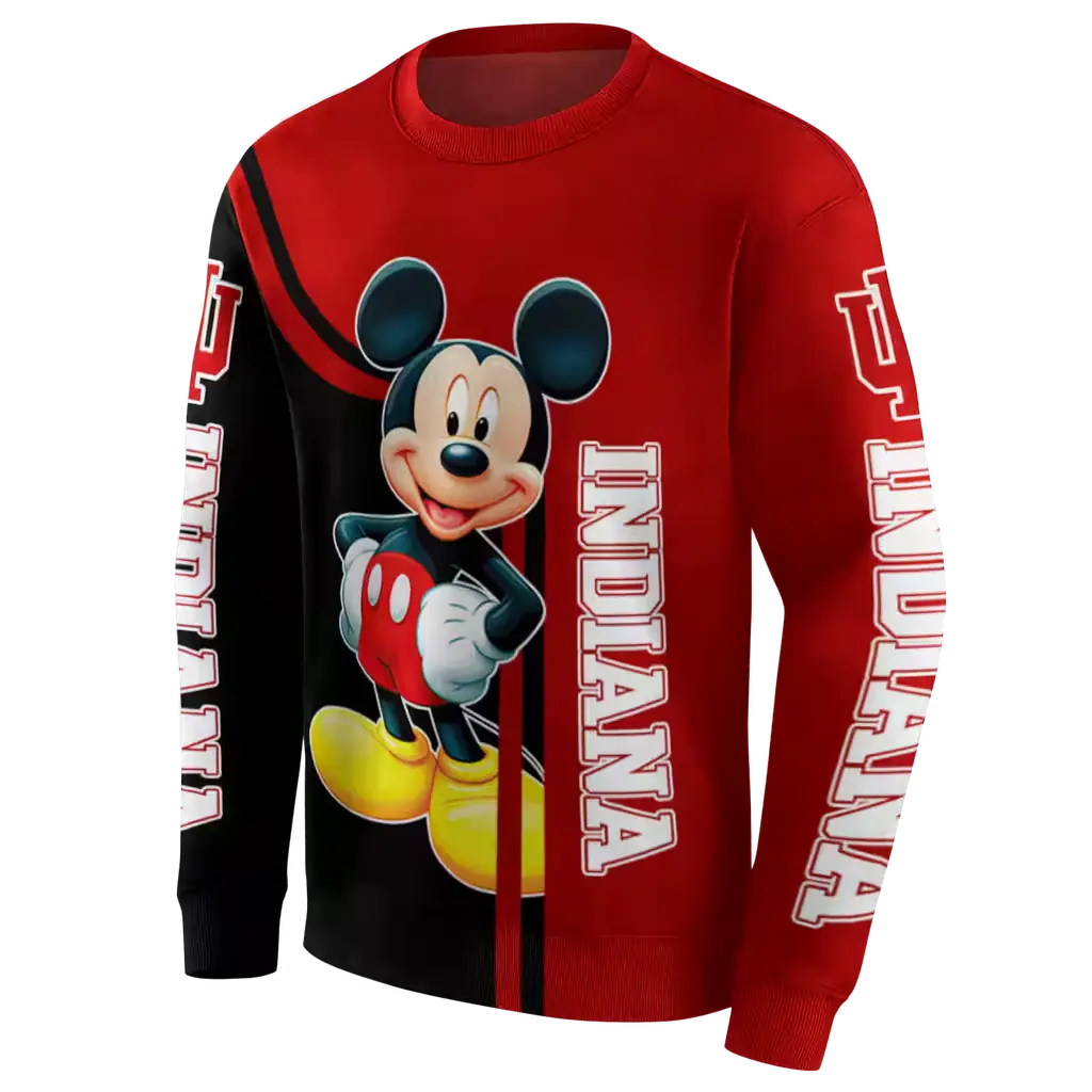 indiana hoosiers mickey mouse red black hoodie new arrival indiana hoosiers mickey mouse red black hoodie new arrival