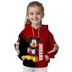 indiana hoosiers mickey mouse red black hoodie best selling