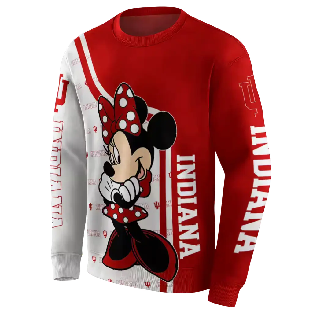 indiana hoosiers minnie mouse red hoodie new arrival indiana hoosiers minnie mouse red hoodie new arrival