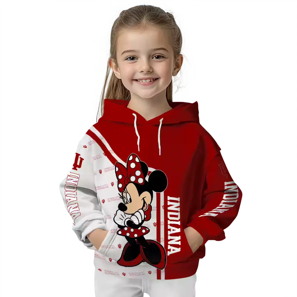 indiana hoosiers minnie mouse red hoodie top rated indiana hoosiers minnie mouse red hoodie top rated