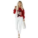 indiana hoosiers minnie mouse red hoodie best selling