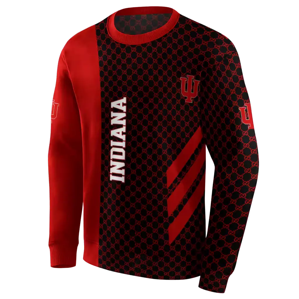 indiana hoosiers monogram pattern red hoodie new arrival indiana hoosiers monogram pattern red hoodie new arrival