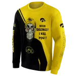 iowa hawkeyes achmed skull black hoodie best selling