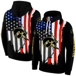 iowa hawkeyes american pride black hoodie best selling