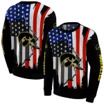 iowa hawkeyes american pride black hoodie best selling