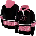 iowa hawkeyes awareness ribbon black pink hoodie best selling
