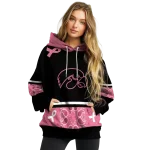 iowa hawkeyes awareness ribbon black pink hoodie best selling
