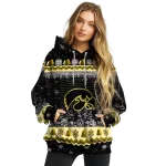 iowa hawkeyes christmas trees black hoodie best selling