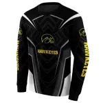 iowa hawkeyes futuristic pattern black hoodie best selling