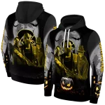iowa hawkeyes halloween vibes black hoodie best selling