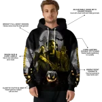 iowa hawkeyes halloween vibes black hoodie best selling