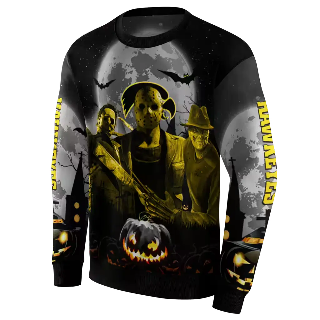 iowa hawkeyes halloween vibes black hoodie new arrival iowa hawkeyes halloween vibes black hoodie new arrival