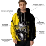iowa hawkeyes jack skellington black hoodie best selling