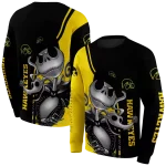iowa hawkeyes jack skellington black hoodie best selling