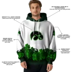 iowa hawkeyes lucky motif white green hoodie best selling