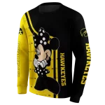 iowa hawkeyes minnie mouse black hoodie best selling