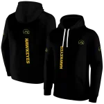 iowa hawkeyes monogram pattern black hoodie best selling