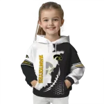 iowa hawkeyes triangular pattern black white hoodie best selling
