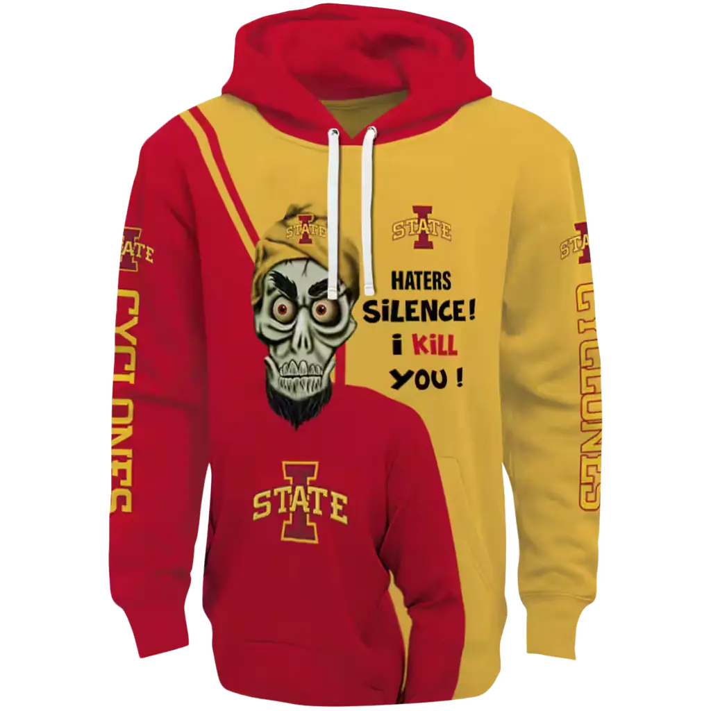 iowa state cyclones achmed skull red hoodie best selling iowa state cyclones achmed skull red hoodie best selling