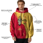 iowa state cyclones achmed skull red hoodie best selling