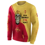 iowa state cyclones achmed skull red hoodie best selling