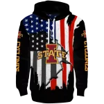 iowa state cyclones american pride black hoodie best selling