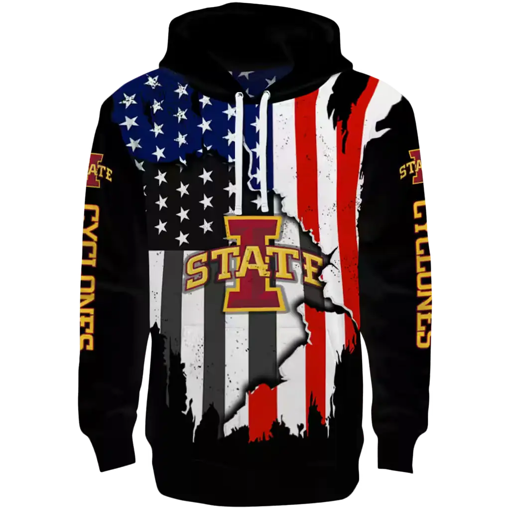 iowa state cyclones american pride black hoodie best selling iowa state cyclones american pride black hoodie best selling