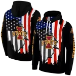 iowa state cyclones american pride black hoodie best selling