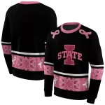 iowa state cyclones awareness ribbon black pink hoodie best selling