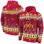 iowa state cyclones christmas trees red hoodie best selling