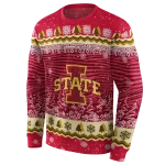 iowa state cyclones christmas trees red hoodie best selling