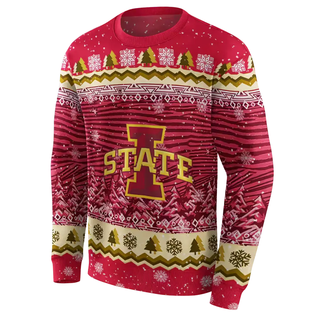 iowa state cyclones christmas trees red hoodie new arrival iowa state cyclones christmas trees red hoodie new arrival