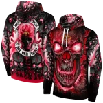iowa state cyclones demonic skull red black hoodie best selling