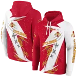 iowa state cyclones dynamic slash red white hoodie best selling