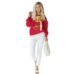 iowa state cyclones football heartbeat red hoodie best selling